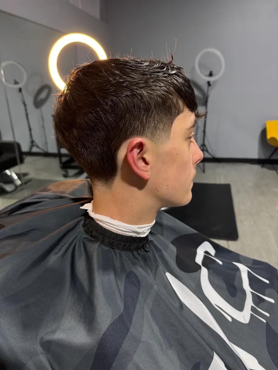 Cory Sexton, licensed barber at Long Beach Barber